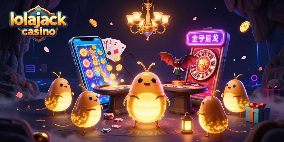 Engage with the thrill of lolajack casino featuring glowing glowworms and an inventive bat dealer.